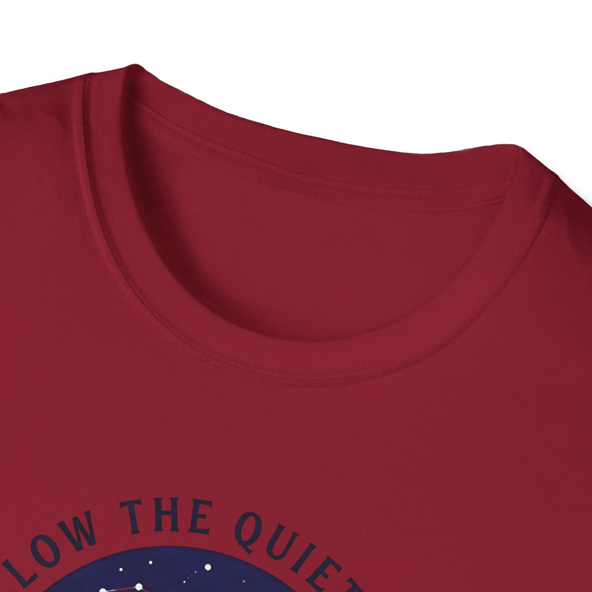 Follow The Quiet Trail Hiking T Shirt | Mountain Night Sky