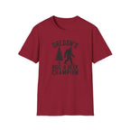 Oregon's Hide & Seek Champion T-Shirt | Bigfoot Sasquatch Graphic Tee