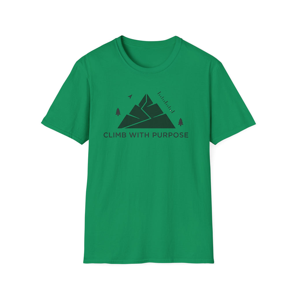 Climb With Purpose T-Shirt | Mountain Graphic Tee