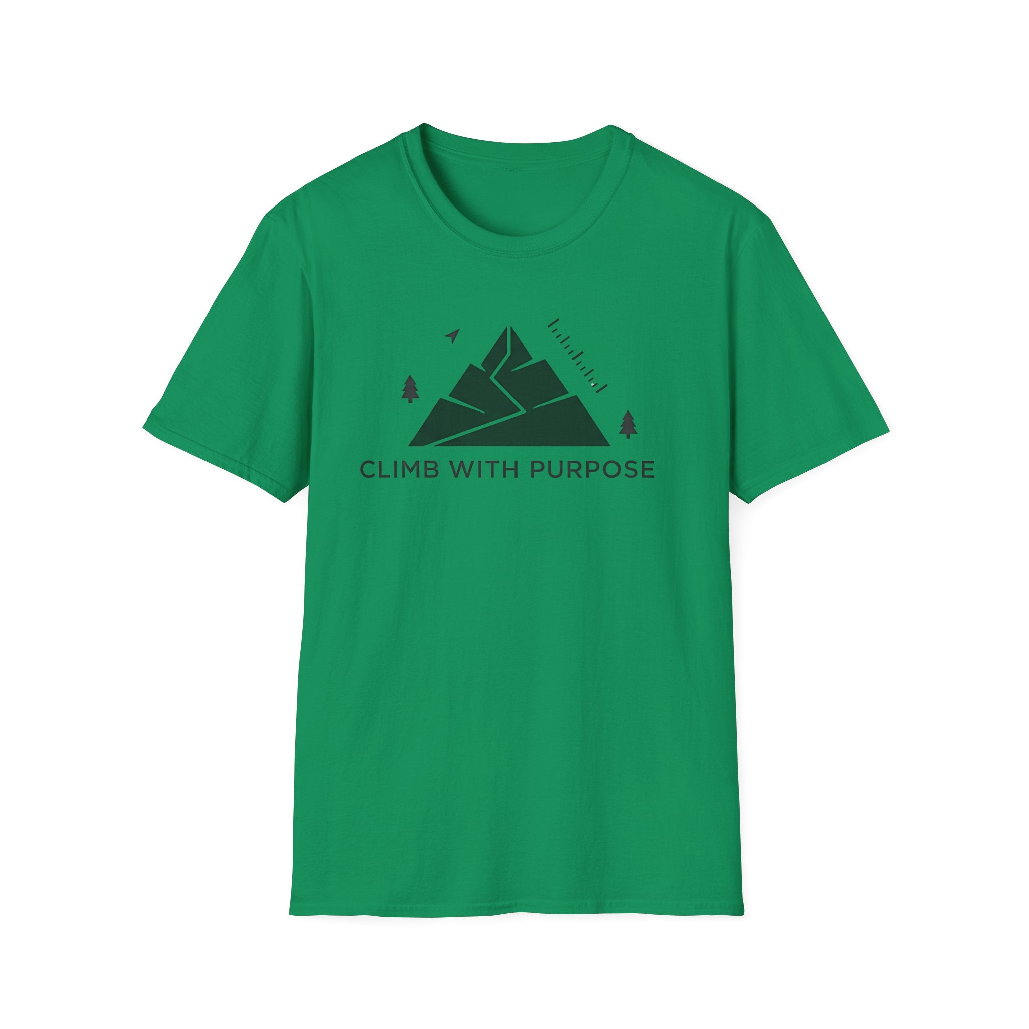 Climb With Purpose T-Shirt | Mountain Graphic Tee