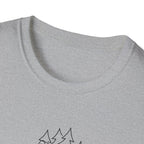Professional Camper T-Shirt | Minimal Line Art Camping Design
