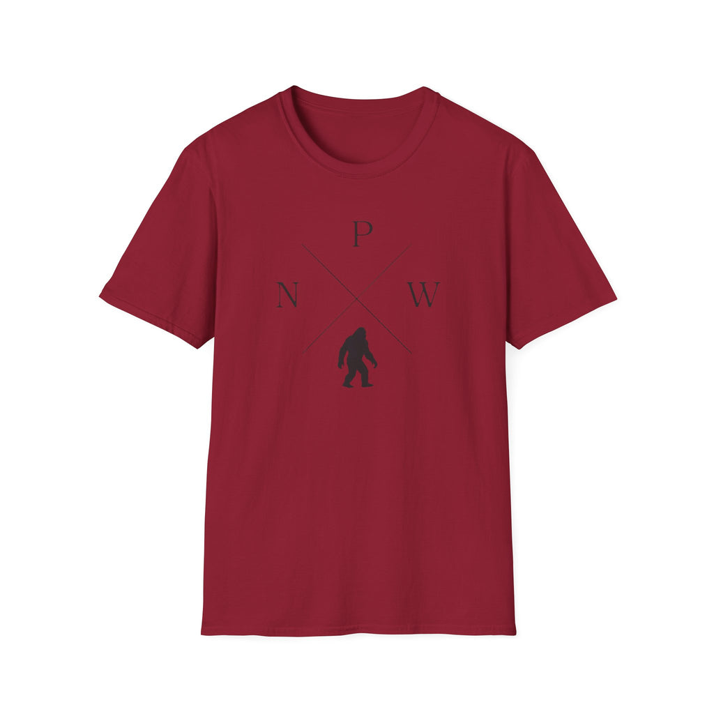 PNW Sasquatch T-Shirt | Pacific Northwest Bigfoot Tee
