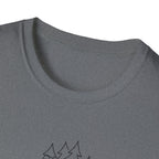 Professional Camper T-Shirt | Minimal Line Art Camping Design