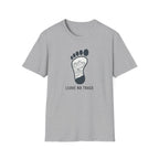 Leave No Trace footprint T-Shirt | Hiking mountain print