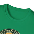 Camping Coffee Bear Chaos Unit T-Shirt | Campfire Woods Graphic