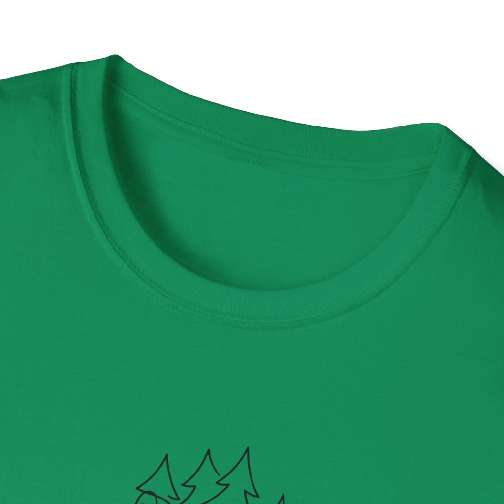 Professional Camper T-Shirt | Minimal Line Art Camping Design
