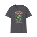 Weekend Fishing Crew T-Shirt | Bass Fish Illustration, Angler Tee