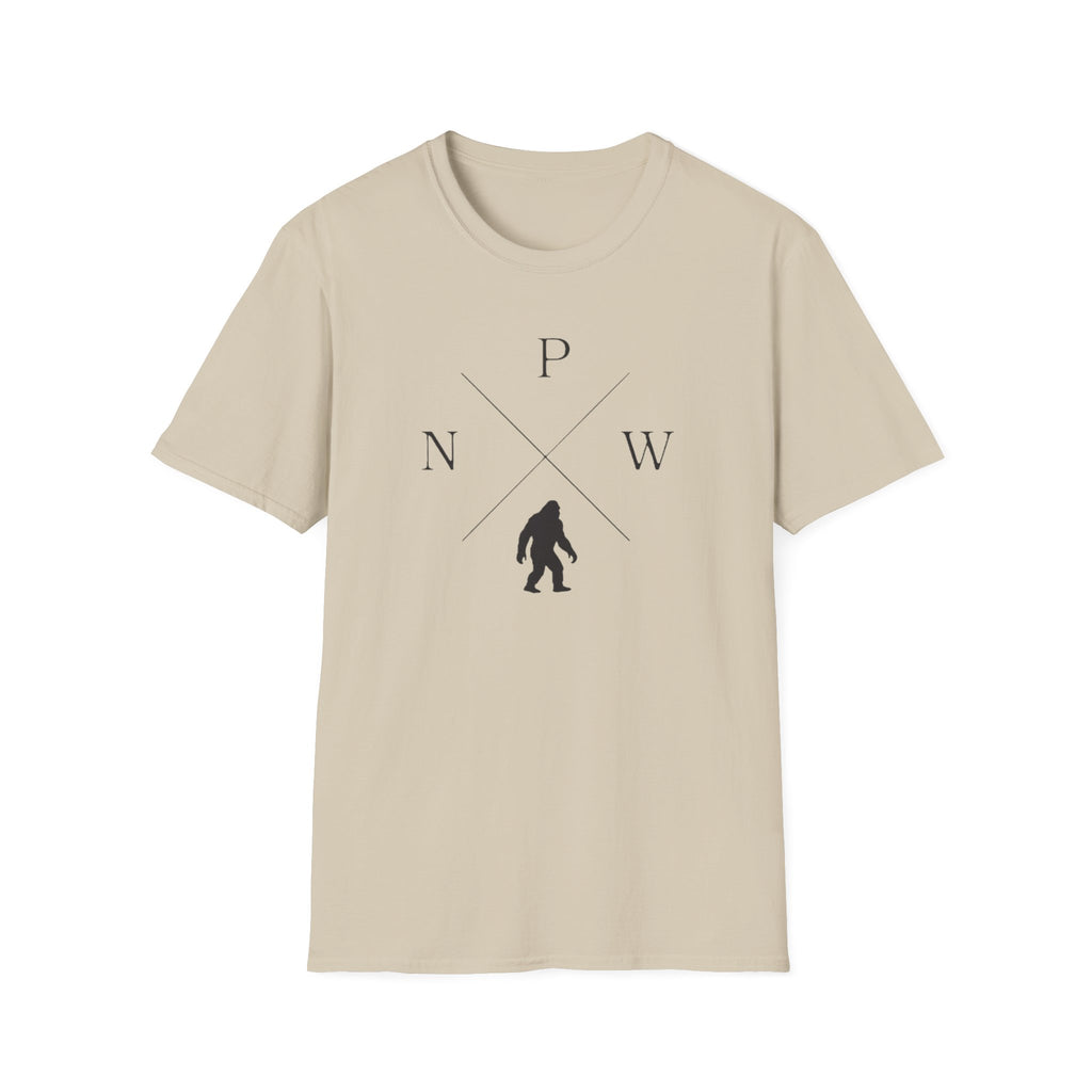 PNW Sasquatch T-Shirt | Pacific Northwest Bigfoot Tee