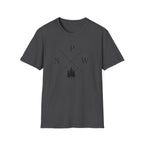 Compass Pines t-shirt | North South East West forest logo