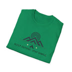 Sleep Outside Stay Simple T-Shirt | Mountain Camping Graphic Tee