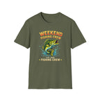 Weekend Fishing Crew T-Shirt | Bass Fish Illustration, Angler Tee