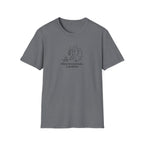Professional Camper T-Shirt | Minimal Line Art Camping Design