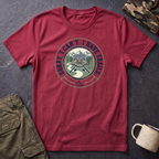 Hiking T-Shirt — "Sorry, I Can't. I Have Trails." Outdoor Adventure Tee