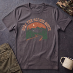 Scenic Route Graphic T-Shirt — 'Take the Scenic Route' Mountain Road T‑Shirt