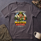 Master Baiter Fisherman T-Shirt | Fishing Graphic Tee, Outdoor Angler Design
