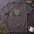 Somewhere Between Lost & Found Graphic T-Shirt — Mountain Adventure Nature Tee