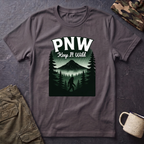 PNW Keep It Wild T-Shirt | Pacific Northwest Mountain Forest Tee
