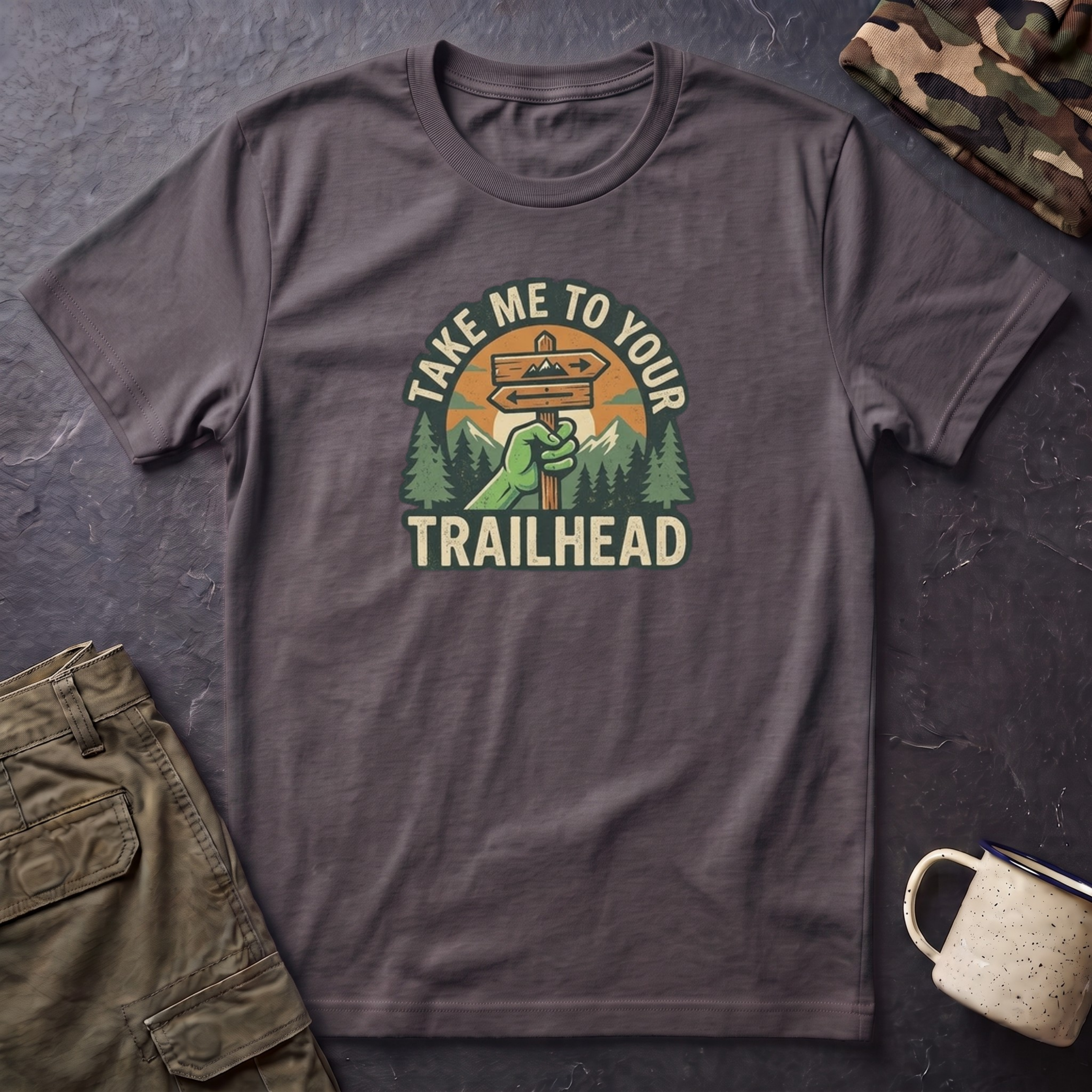 Take Me To Your Trailhead T-Shirt – Hiking Adventure Shirt