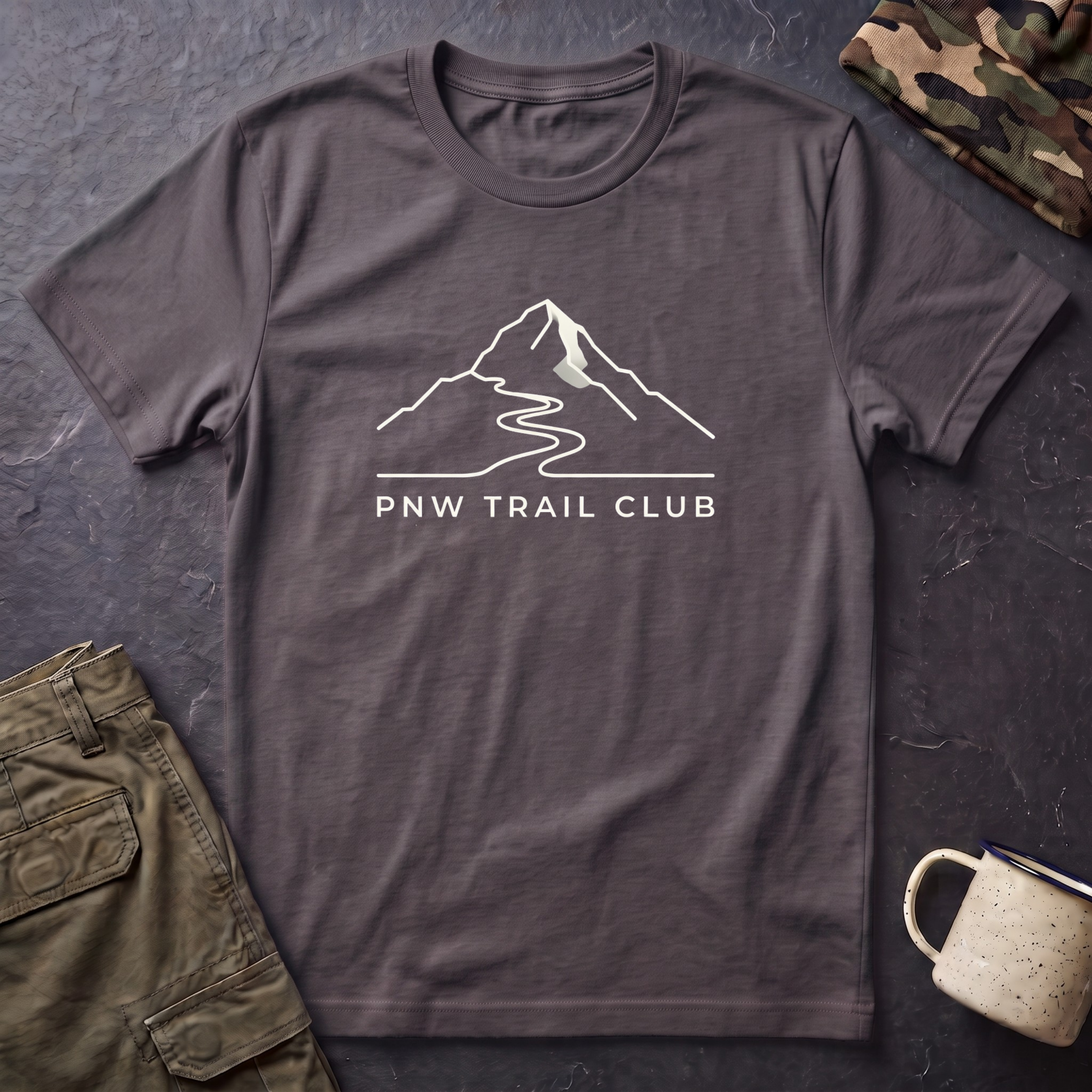 Minimal Olive Branch T-Shirt | Small Chest Graphic, Botanical Tee