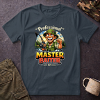 Master Baiter Fisherman T-Shirt | Fishing Graphic Tee, Outdoor Angler Design