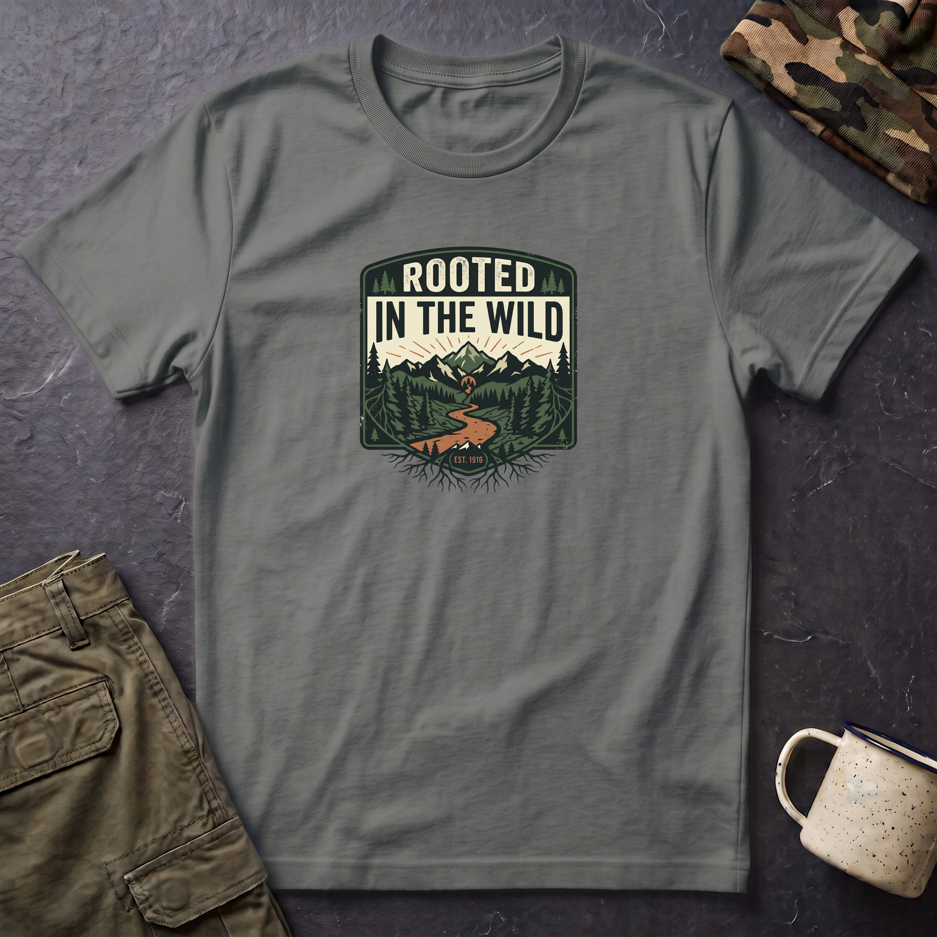 Hiking Graphic T-Shirt — "My Favorite Hiking Trail Is An Empty One"