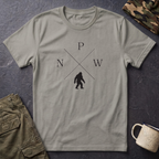 PNW Sasquatch T-Shirt | Pacific Northwest Bigfoot Tee