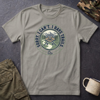 Hiking T-Shirt — "Sorry, I Can't. I Have Trails." Outdoor Adventure Tee