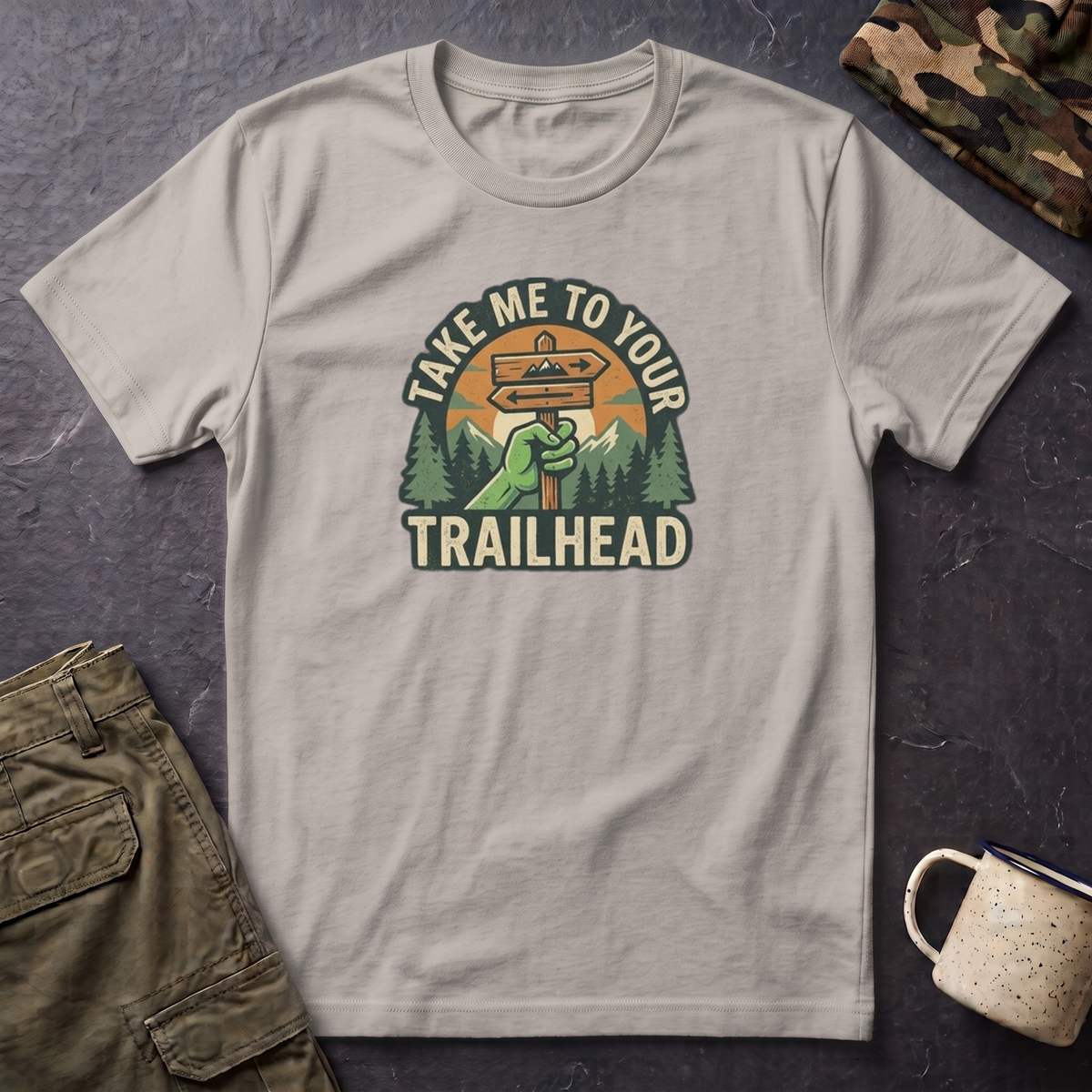 Take Me To Your Trailhead T-Shirt – Hiking Adventure Shirt