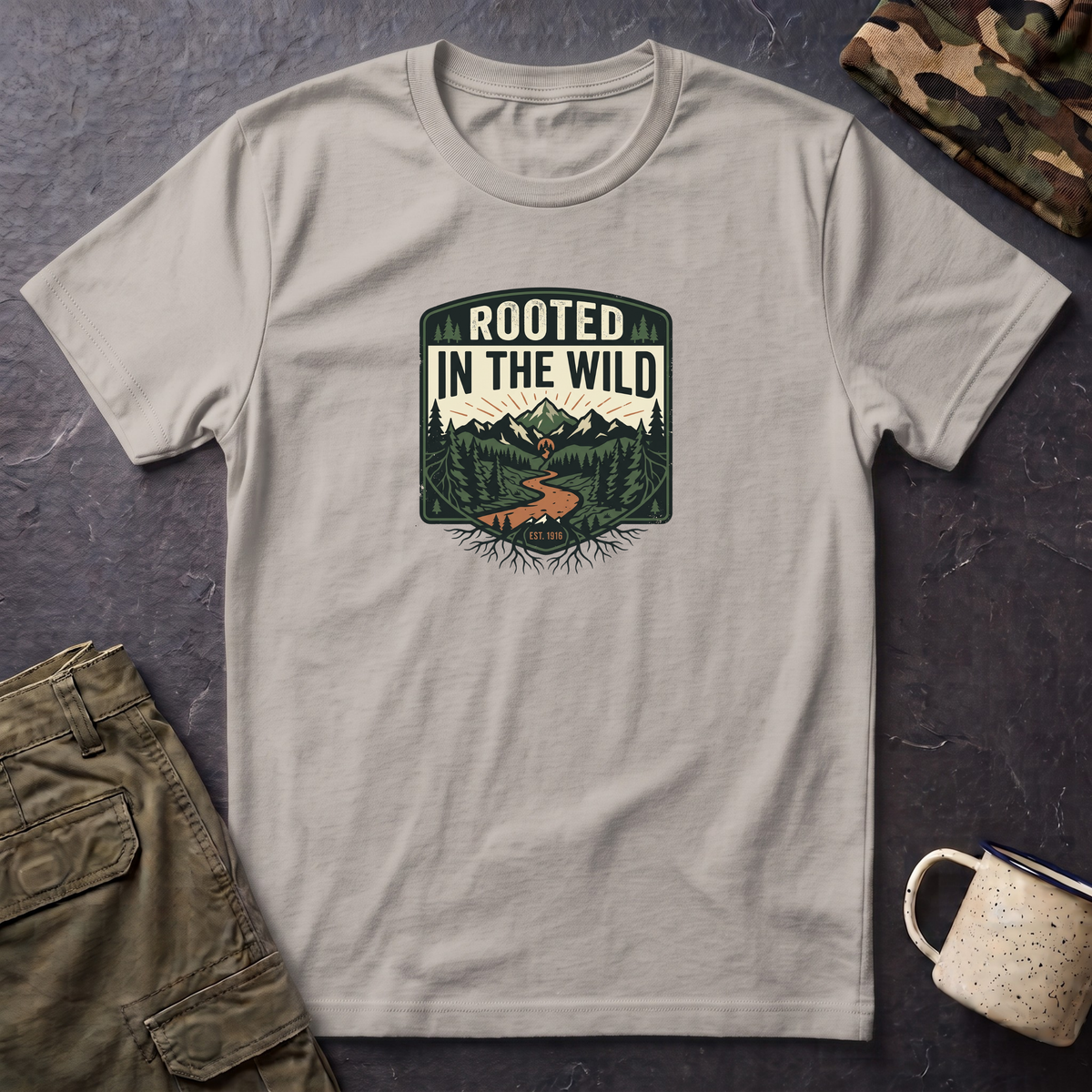Hiking Graphic T-Shirt — "My Favorite Hiking Trail Is An Empty One"
