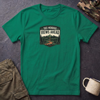 Hiking Tee — "Tree-mendous Views Ahead" Graphic T-Shirt