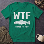 WTF Where's The Fish T-Shirt | Fishing Humor Tee