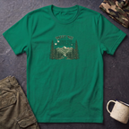 T-Shirt — "Meet Me Where the Mountains Are" Nature Graphic Tee