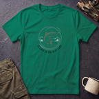 Fishing Trout Illustration T-Shirt | 'Silence Is The Best Lure' Outdoor Angler Tee