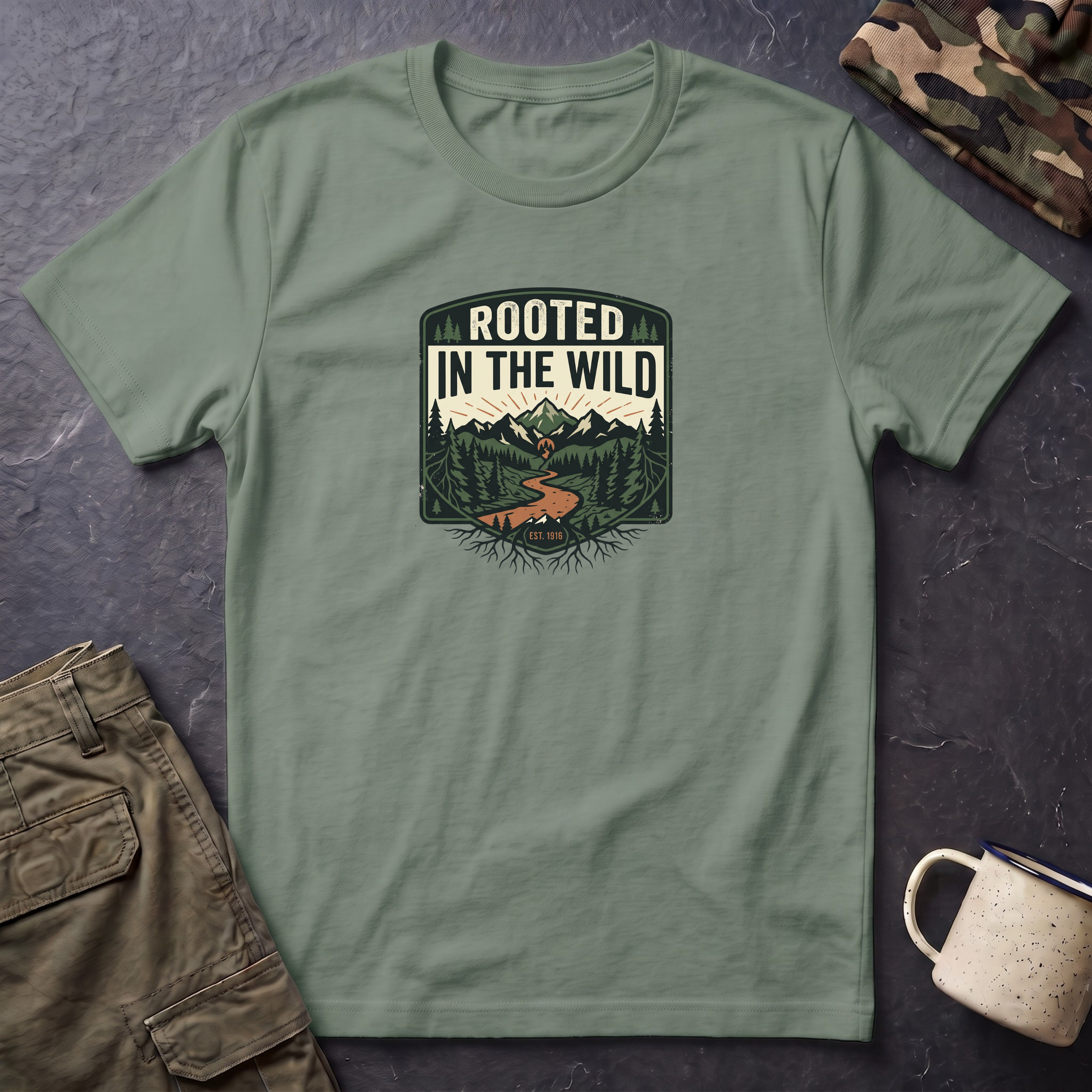 Hiking Graphic T-Shirt — "My Favorite Hiking Trail Is An Empty One"