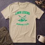 Lawn Legend Mowing Club T-Shirt | Gardening, Lawn Care Graphic Tee