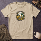 Professional Camper Zero Survival Skills T-Shirt | Camping Graphic Tee