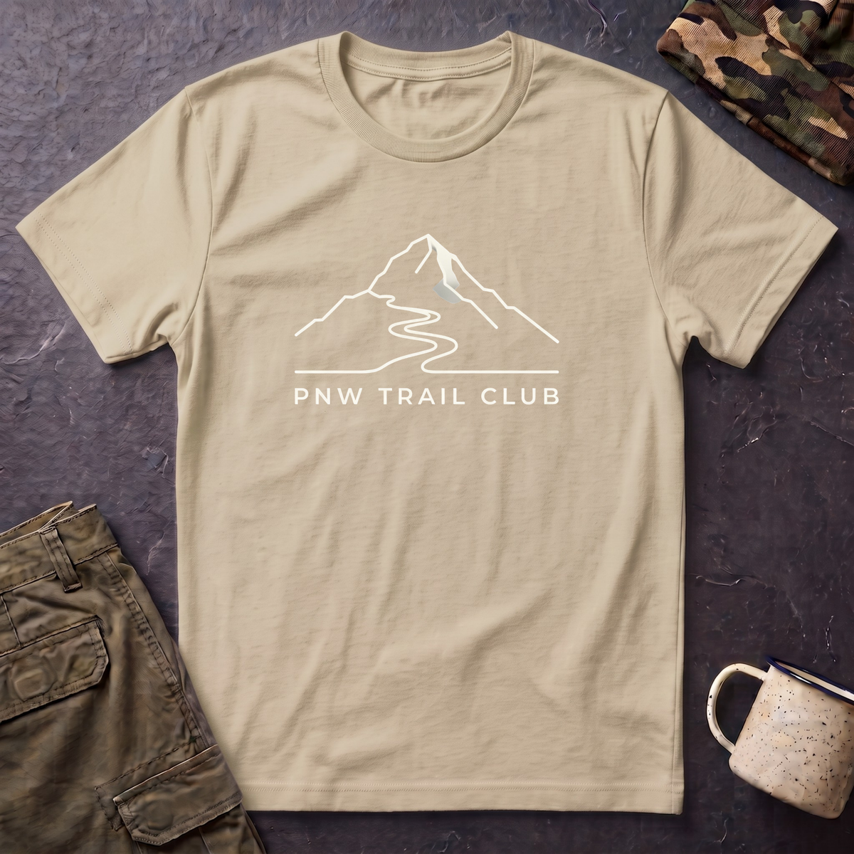 Minimal Olive Branch T-Shirt | Small Chest Graphic, Botanical Tee