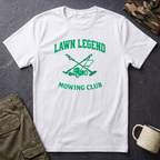 Lawn Legend Mowing Club T-Shirt | Gardening, Lawn Care Graphic Tee