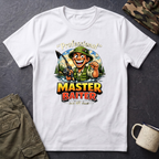 Master Baiter Fisherman T-Shirt | Fishing Graphic Tee, Outdoor Angler Design