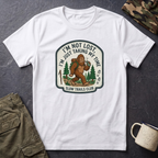 I'm Not Lost I'm Just Taking My Time Sasquatch T-Shirt | Slow Trails Club, Hiking Graphic